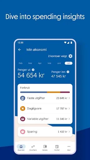 SpareBank 1 موبائل بینکنگ ڈاؤن لوڈ کریں – محفوظ اور تیز ترین بینکنگ - Screenshot 4