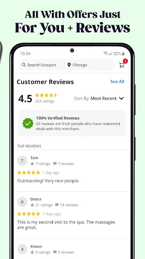 Groupon ایپ ڈاؤن لوڈ کریں – روزانہ کی بچت اور بہترین ڈیلز - Screenshot 8