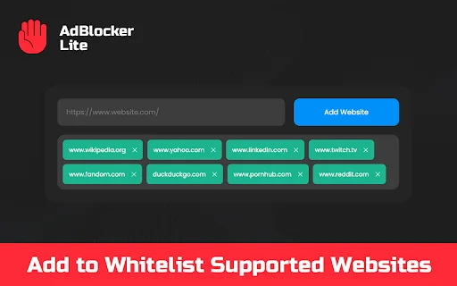 AdBlock Lite ڈاؤن لوڈ کریں – کروم کے لیے بہترین مفت ایڈ بلاکر - Screenshot 4