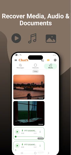Recover Deleted Messages-ChatN ڈاؤن لوڈ کریں – حذف شدہ چیٹس بحال کریں - Screenshot 3