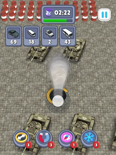 Whirlwind Destroyer ڈاؤن لوڈ کریں – طوفان کو کنٹرول کریں اور شہر تباہ کریں - Screenshot 10
