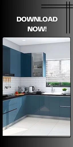 Kitchen Design & Cabinet Ideas ڈاؤن لوڈ کریں – جدید کچن کے آئیڈیاز - Screenshot 14