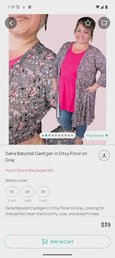 Styled by Stacked ڈاؤن لوڈ کریں – جدید فیشن کی خریداری ایپ - Screenshot 4