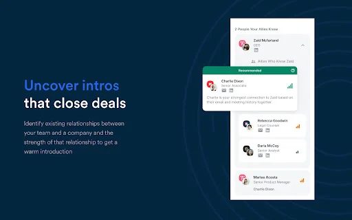 Affinity Pathfinder ڈاؤن لوڈ کریں – CRM اور بزنس انٹیلیجنس - Screenshot 2