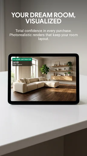 AI Home Decorator ڈاؤن لوڈ کریں – اپنے کمرے کو جدید بنائیں - Screenshot 18