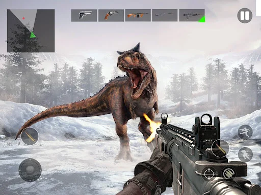 Primal Hunter – Hunting Games ڈاؤن لوڈ کریں – ڈایناسور اور ہرن کا شکار - Screenshot 15