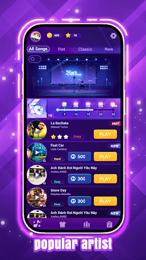 Beat Tiles 2: Piano Master ڈاؤن لوڈ کریں – بہترین میوزک گیم - Screenshot 6