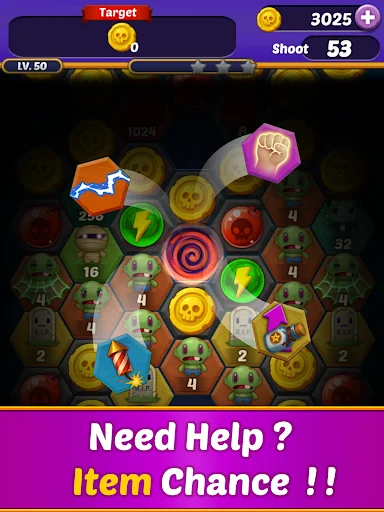 Shoot The Monster ڈاؤن لوڈ کریں – 2048 پزل گیم مفت کھیلیں - Screenshot 9