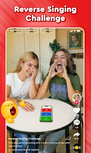 Reverse Play : Sing Challenge ڈاؤن لوڈ کریں – الٹا گانا گائیں اور مزہ کریں - Screenshot 8