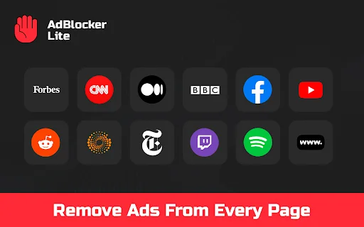 AdBlock Lite ڈاؤن لوڈ کریں – کروم کے لیے بہترین مفت ایڈ بلاکر - Screenshot 2