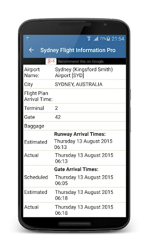 Orlando Airport Flight Info ڈاؤن لوڈ کریں – پرواز کی معلومات حاصل کریں - Screenshot 8