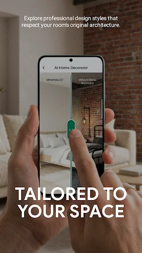 AI Home Decorator ڈاؤن لوڈ کریں – اپنے کمرے کو جدید بنائیں - Screenshot 15