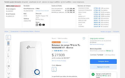 MercadoLibre Herramientas – MercadoToolkit کے ساتھ سیلز بڑھائیں - Screenshot 4