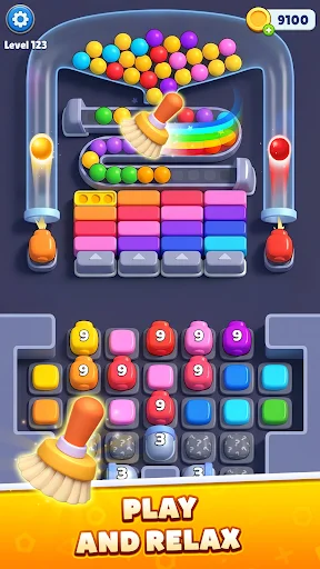 Color Beads Drop ڈاؤن لوڈ کریں – رنگین پزل گیم مفت - Screenshot 7