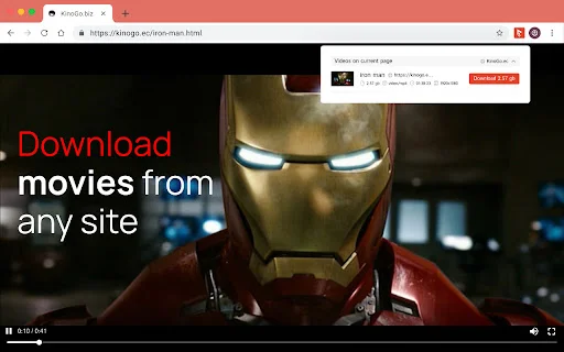 Free Video Downloader حاصل کریں – بہترین ویڈیو ڈاؤن لوڈر ایکسٹینشن - Screenshot 1