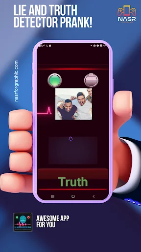 Lie and Truth Detector Prank ایپ ڈاؤن لوڈ کریں – مفت تفریح - Screenshot 3