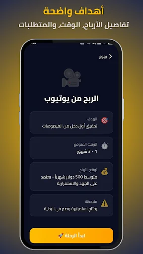 رابح: اپنے موبائل سے آن لائن پیسے کمانے کا طریقہ سیکھیں – مفت ڈاؤن لوڈ - Screenshot 2