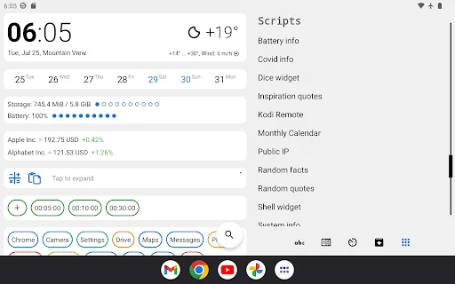 AIO Launcher ڈاؤن لوڈ کریں – اینڈرائیڈ کے لیے بہترین کسٹمائز ایبل لانچر - Screenshot 13