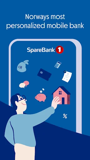 SpareBank 1 موبائل بینکنگ ڈاؤن لوڈ کریں – محفوظ اور تیز ترین بینکنگ - Screenshot 1