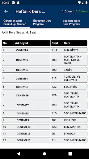 Okulsis Mobil ڈاؤن لوڈ کریں – اسکول مینجمنٹ ایپ 3.0.32 - Screenshot 4