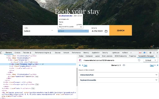 Evinced Dev Debugger ڈاؤن لوڈ کریں – ویب ایکسیسبیلٹی ٹول - Screenshot 3