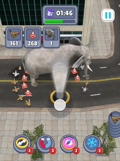 Whirlwind Destroyer ڈاؤن لوڈ کریں – طوفان کو کنٹرول کریں اور شہر تباہ کریں - Screenshot 9