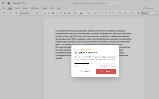 Duey.ai ڈاؤن لوڈ کریں – Google Docs کے لیے بہترین Auto Typer اور Humanizer - Screenshot 5