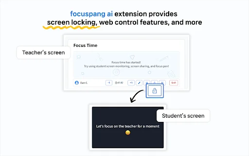 Focuspang Chrome Extension ڈاؤن لوڈ کریں – تعلیمی کنٹرول اور نگرانی - Screenshot 2