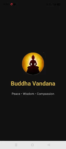 Buddha Vandana ایپ ڈاؤن لوڈ کریں – بدھ مت کی تعلیمات اور دعائیں - Screenshot 1
