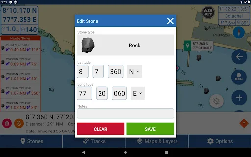 Kadal Map ڈاؤن لوڈ کریں – ماہی گیروں کے لیے بہترین نیویگیشن - Screenshot 17