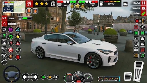 School Car Simulator 2024 ڈاؤن لوڈ کریں – جدید کار ڈرائیونگ گیم - Screenshot 6