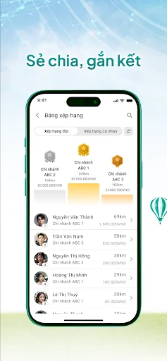 BIDV Run Plus ڈاؤن لوڈ کریں – صحت اور خیراتی دوڑ کے لیے بہترین ایپ - Screenshot 6