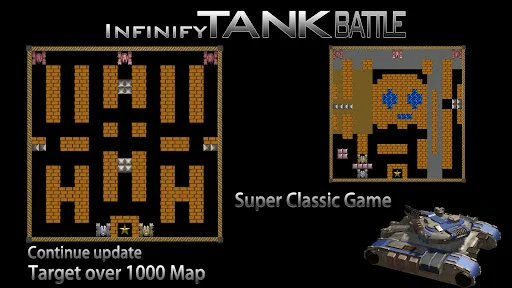Infinity Tank Battle – 8 bit ڈاؤن لوڈ کریں – نیا ورژن 610 میپس - Screenshot 1