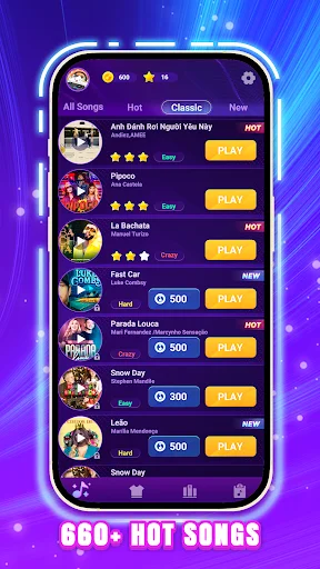 Beat Tiles 2: Piano Master ڈاؤن لوڈ کریں – بہترین میوزک گیم - Screenshot 14