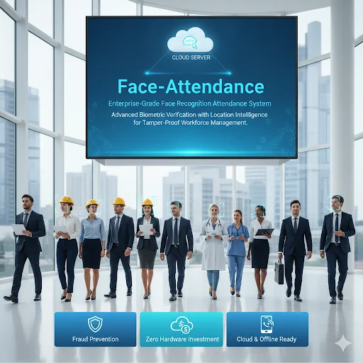 Mobile Face Attendance App ڈاؤن لوڈ کریں – فیس ریکگنیشن اور جیو لوکیشن - Screenshot 7