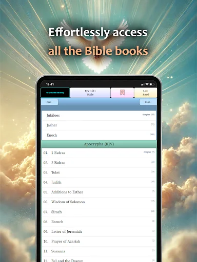 Jubilees, Jasher, Enoch, Bible ڈاؤن لوڈ کریں – مکمل بائبل مطالعہ - Screenshot 8