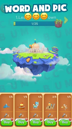 Word Block Quiz ڈاؤن لوڈ کریں – دماغی تربیت اور تفریحی پہیلیاں - Screenshot 1