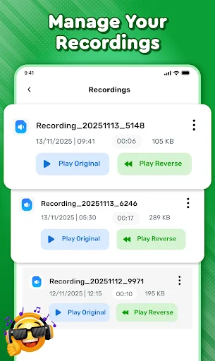 Reverse Play : Sing Challenge ڈاؤن لوڈ کریں – الٹا گانا گائیں اور مزہ کریں - Screenshot 12