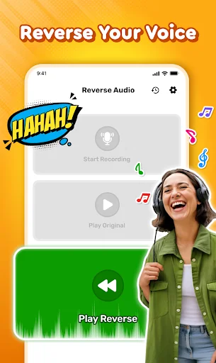 Reverse Play : Sing Challenge ڈاؤن لوڈ کریں – الٹا گانا گائیں اور مزہ کریں - Screenshot 3