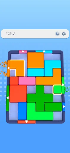 Block Buster – No Timer ڈاؤن لوڈ کریں – بہترین بلاک پزل گیم - Screenshot 8