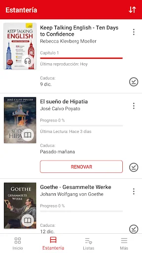 Club Lectura-Comunidad Madrid ایپ ڈاؤن لوڈ کریں – ڈیجیٹل مطالعہ - Screenshot 3