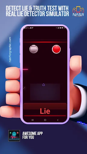 Lie and Truth Detector Prank ایپ ڈاؤن لوڈ کریں – مفت تفریح - Screenshot 7