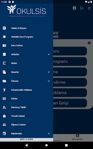 Okulsis Mobil ڈاؤن لوڈ کریں – اسکول مینجمنٹ ایپ 3.0.32 - Screenshot 10