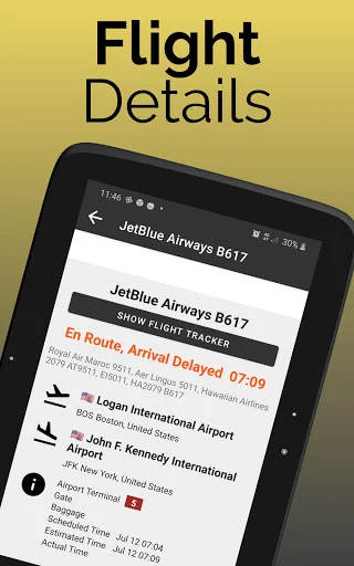 Bristol Airport Flight Info ڈاؤن لوڈ کریں – براہ راست پروازیں - Screenshot 17