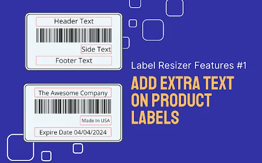Label Resizer ڈاؤن لوڈ کریں – تھرمل پرنٹر کے لیے بہترین FBA لیبل ٹول - Screenshot 3