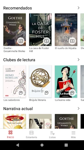 Club Lectura-Comunidad Madrid ایپ ڈاؤن لوڈ کریں – ڈیجیٹل مطالعہ - Screenshot 1