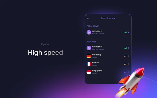 Pipster VPN ڈاؤن لوڈ کریں – تیز رفتار اور محفوظ پراکسی - Screenshot 3
