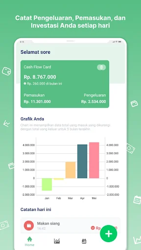 Pitih ڈاؤن لوڈ کریں – مالیاتی ریکارڈ کے لیے بہترین آف لائن ایپ - Screenshot 1