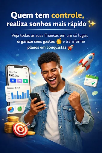 Fing: Finanças Pessoais ڈاؤن لوڈ کریں – اپنے اخراجات کو کنٹرول کریں - Screenshot 8