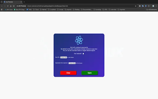 JSX Preview ڈاؤن لوڈ کریں – React کوڈ کا مفت پریویو - Screenshot 1